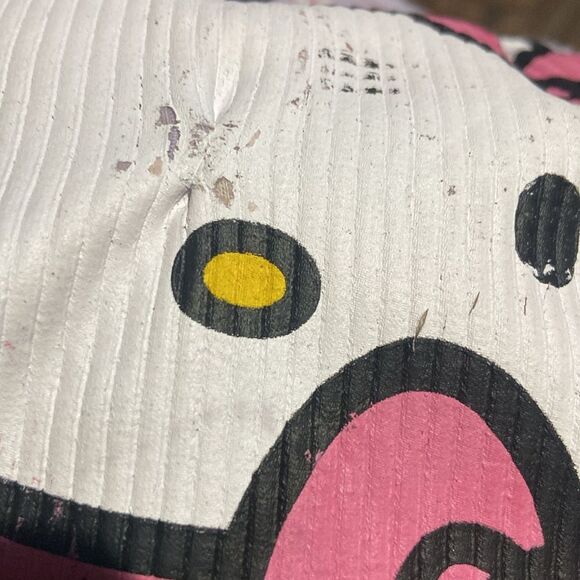 Hello Kitty Striped Kids Tank Top - Pink and White Size XL (15-17) - Picture 7 of 9